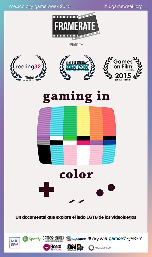 MxGameWeek's tweet photo. Hoy en la agenda de #MXGW tenemos lo siguiente: Documental Gaming in Color en @Cinemex Reforma 222 y @EpicQueenCDMX https://t.co/vJR4NKF2Qk