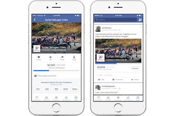PRDaily's tweet photo. Facebook announces fundraiser tool for nonprofits https://t.co/vhUQycaAIy https://t.co/WdoJ7q6bIi