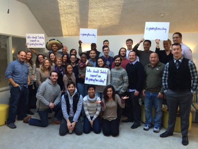 Salsify's tweet photo. After #CyberMonday, help Salsify make #GivingTuesday awesome.  https://t.co/aZAA7UpMr5 by @peterjcrosby https://t.co/CcySUB3Mws