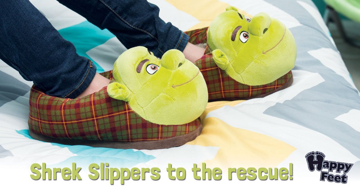 shrek slippers