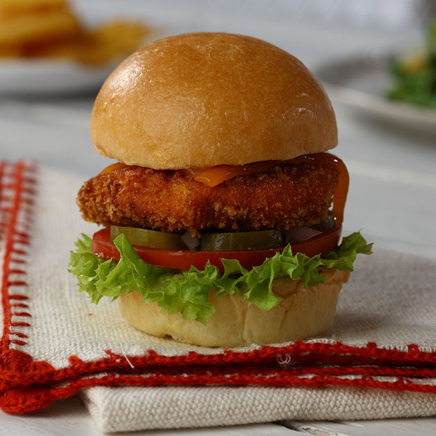 ProperSliders's tweet photo. Now that's what we call  a Proper Crispy Chicken Slider! Order  now for home delivery 22391903-22391904 https://t.co/hG0bgSDHsq