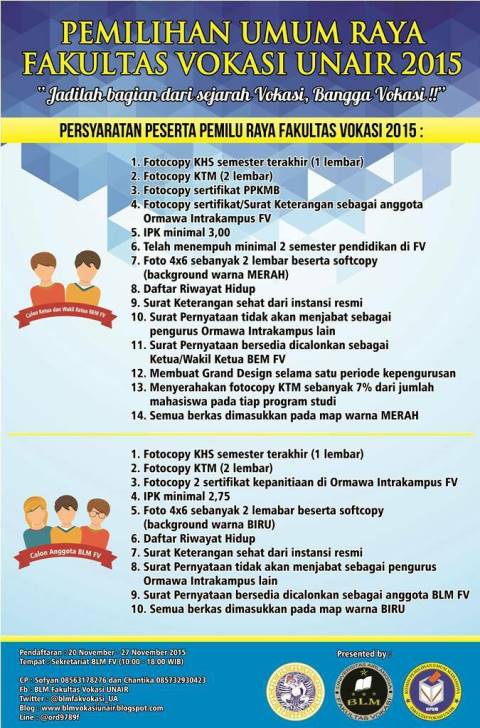 DAFTARKAN DIRIMU!!! @fakvokasi <a href="/BemVokasi_UNAIR/">BEM Vokasi UNAIR</a> @perpajakanunair @MB_Unair <a href="/HimaAkS0/">D3  Akuntansi UNAIR</a> <a href="/RadioUnair/">Radio Unair</a> <a href="/Warta_Unair/">Warta Unair</a>