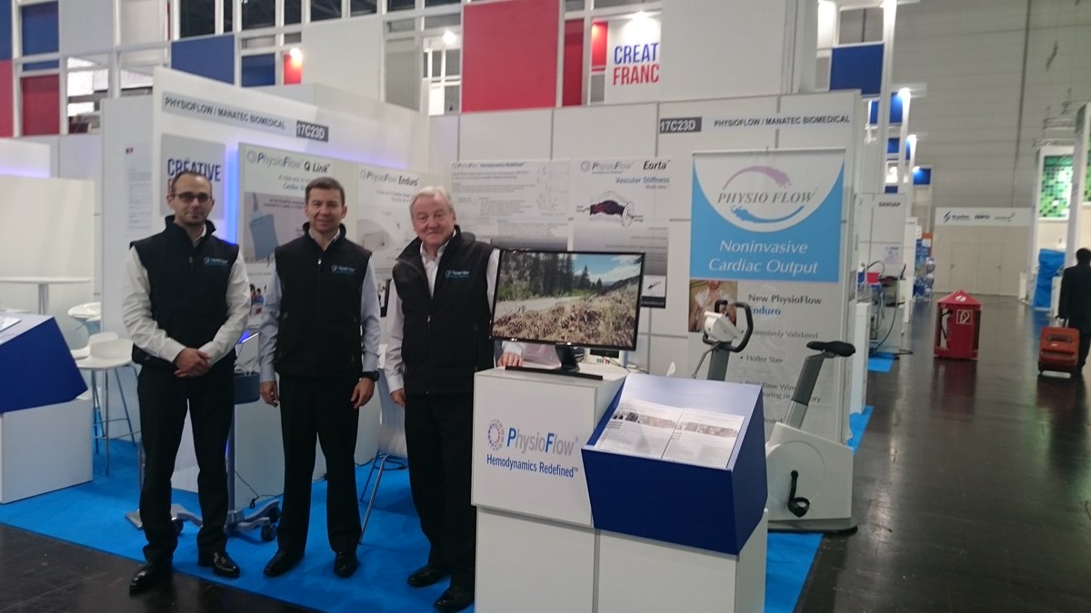 PhysioFlow's tweet photo. Medica was very successful again, thank you all for stopping by our booth. https://t.co/jAs5iq0Eo2