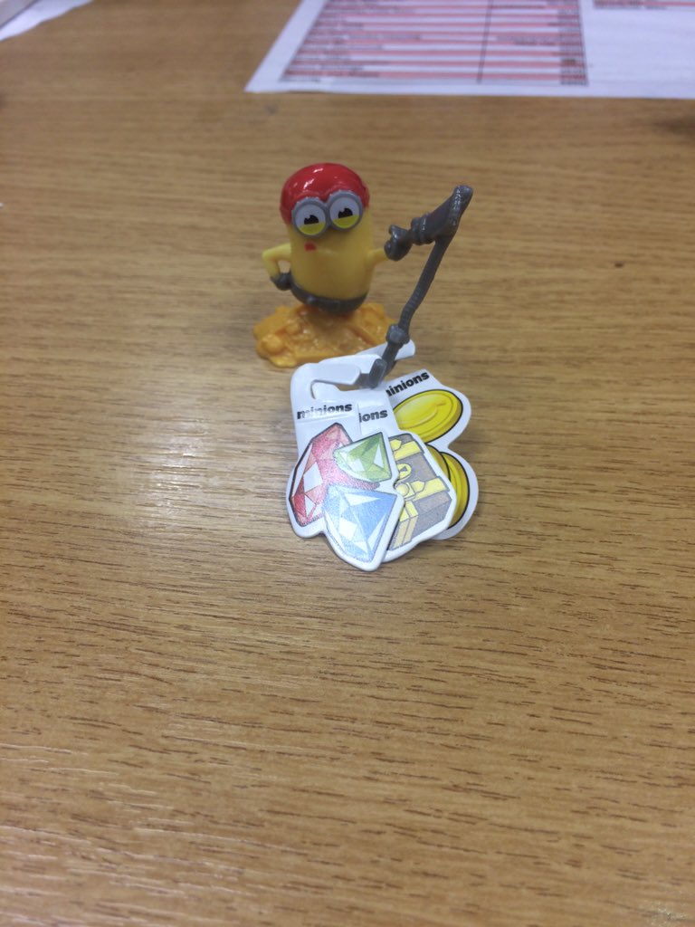 Lorzosaur's tweet photo. Doing some AU stuff and eating my Kinder Egg Aicha bought me ๐๐ผ #UBUP2 https://t.co/YPrPKLCLca