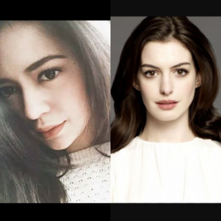 SueNaticsDavao's tweet photo. "@monomestlove: Sue Ramirez reminds me of Anne Hathaway #OTWOLTheEXisBack https://t.co/igZ77YRh91"