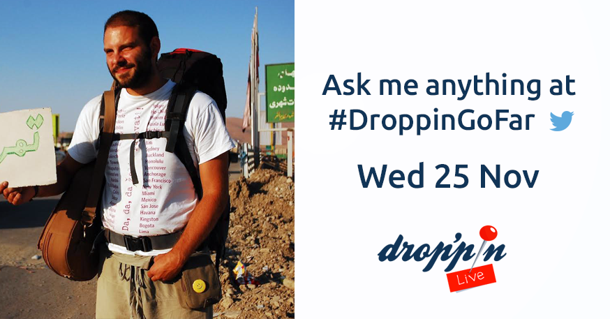 I was a stockbroker, went broke &amp; wandered the world to write a travel book ec.europa.eu/eures/droppin/… #DroppinGoFar