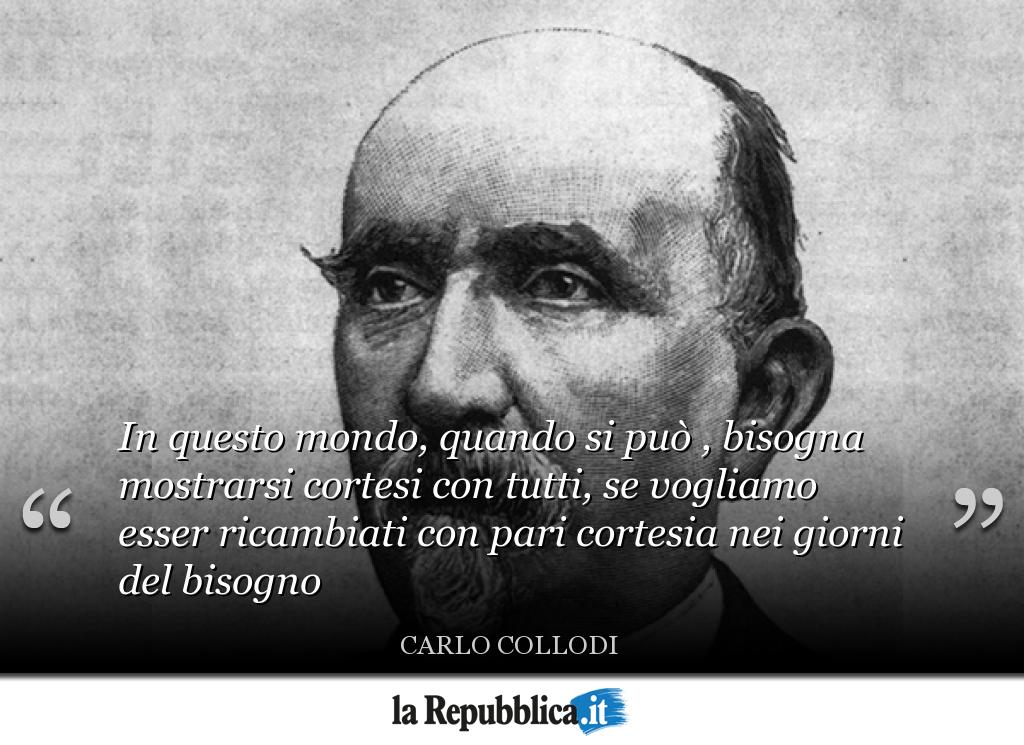repubblica's tweet photo. 24 novembre 1826 – Nasce lo scrittore Carlo Collodi, papà del burattino più famoso della storia: Pinocchio… https://t.co/X80TVNrV6t