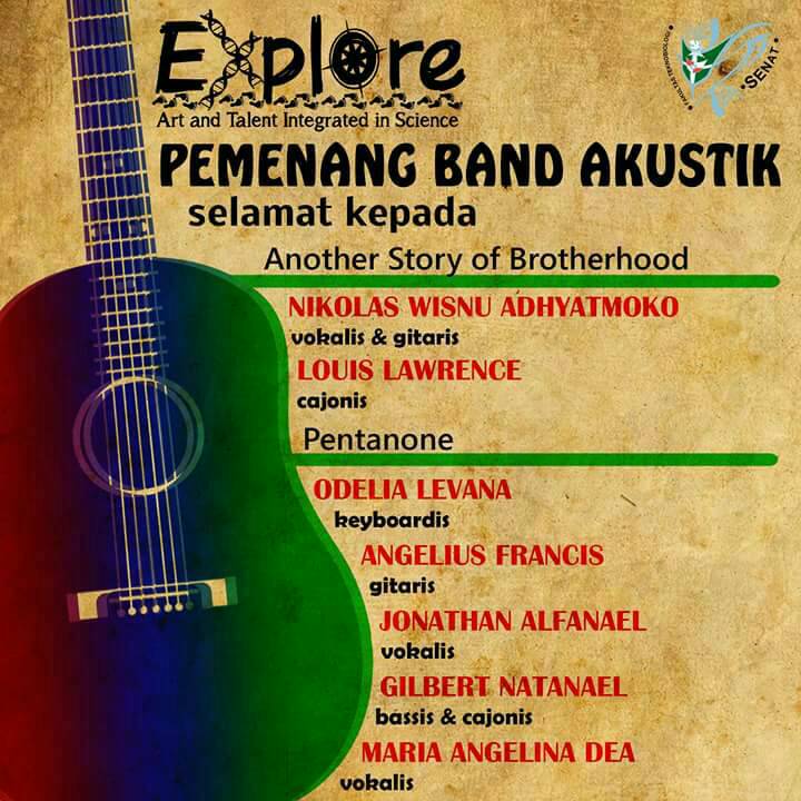 SMFTb's tweet photo. Hai FTb!
Terima kasih atas ketertarikan kalian mendaftar band akustik Explore. Selamat bagi yang diterima :) https://t.co/I8SSnxcXPu