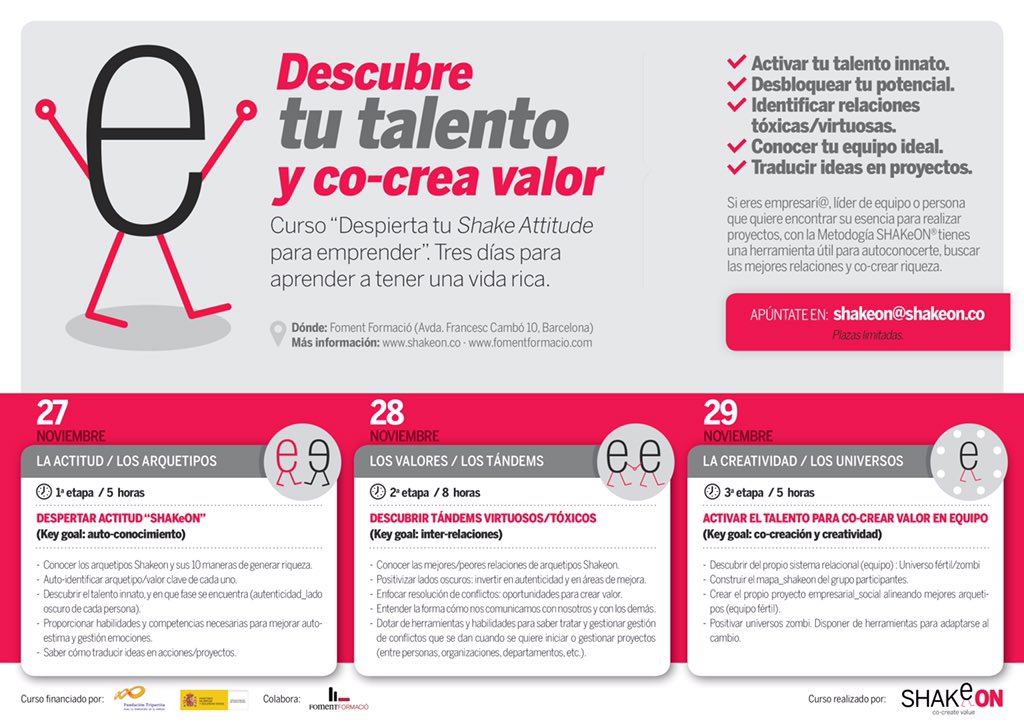 Este fin de semana cambiará la forma de relacionarnos...bit.ly/1SlZ96E #Valores #Creatividad