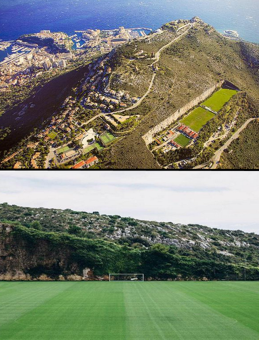 Monaco's training ground is spectacular!