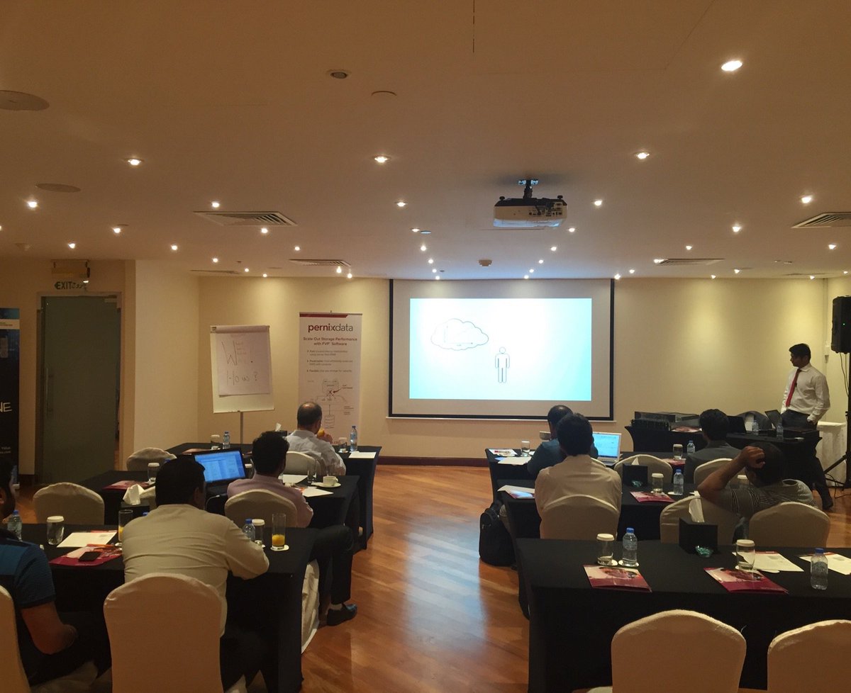 RedingtonValue's tweet image. #PernixData Partner event with #RedingtonValue at Crown Plaza Hotel in Abu Dhabi.
