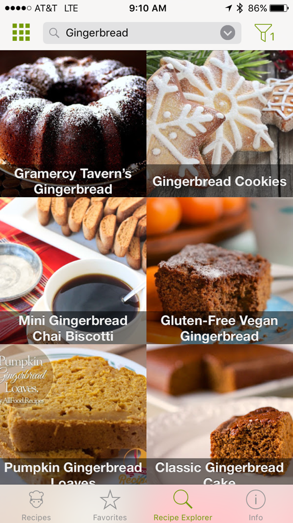 RecipePad's tweet photo. @jgamet Use RecipePad’s dairy-free filter to help you find that Gingerbread recipe. PM me for a promo code. https://t.co/Z7GHOPlzLK