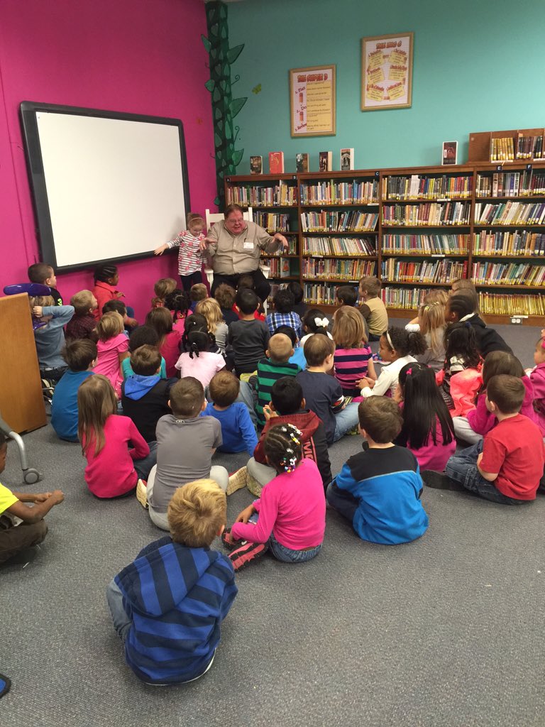 TatumMissy's tweet photo. Thank you to Pappaw Charlie for coming to tell us stories!  @Woodleaf_Eagles @ELEM_Rowan https://t.co/e7fk69vU0w
