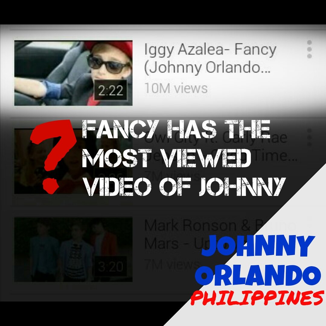 JohnnyOPH's tweet photo. Do you know that Fancy has the greatest views on Johnny Orlando's channel?

#4YearsOfHappiness
#VXIIXI
#December5 https://t.co/Jvdwv7TU16