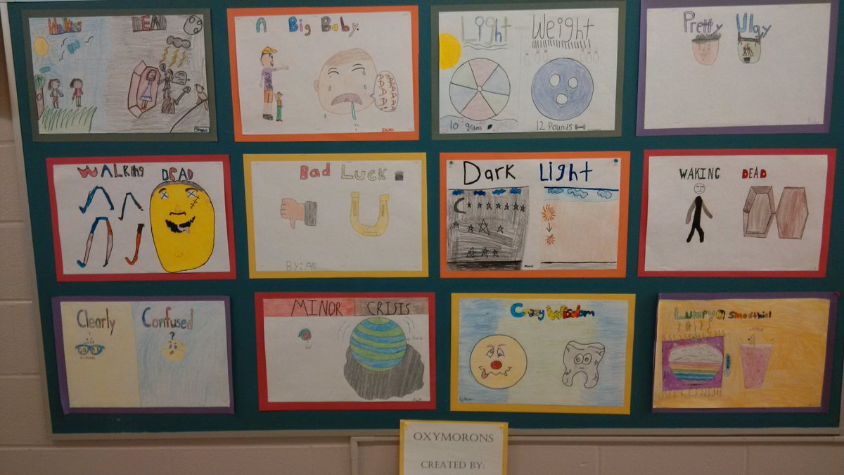 #oxymorons by gr 5/6. If a smoothie is lumpy, is it still called a smoothie?😀