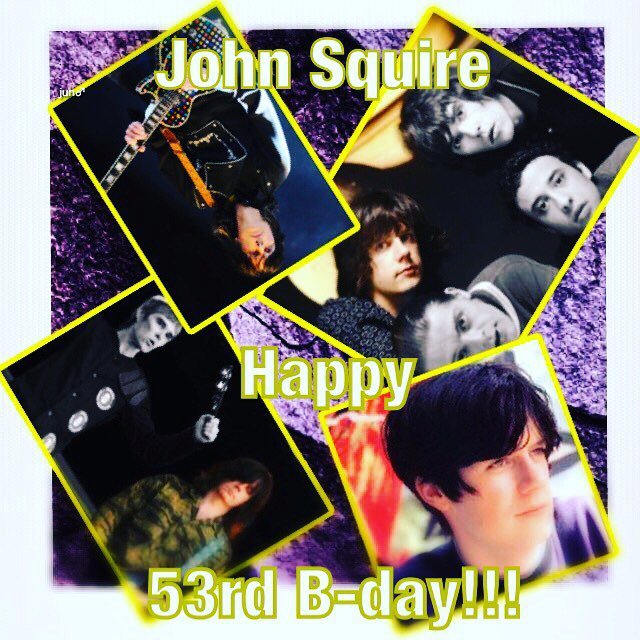  :  |        John Squire ( G & V of The Stone Roses )\s Happy 53rd Birthday !!!
2 