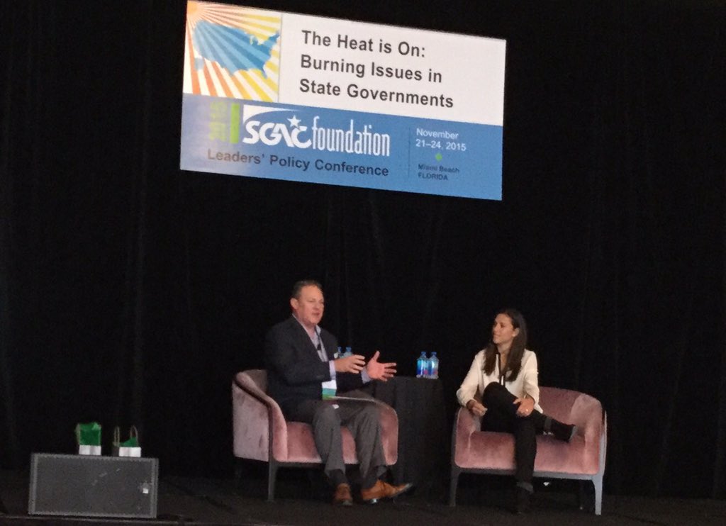 ElizabethBartz's tweet photo. Closing Keynote with @winnatkins1 interviewing @CarliLloyd. @SGACNews #LPC2015 https://t.co/AZdHOuKGIM