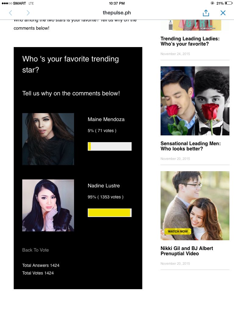 JAplusDINE's tweet photo. Landslide votes for NADINE!

👉🏼 https://t.co/im7kd6zcxs https://t.co/MlvMX18JG6