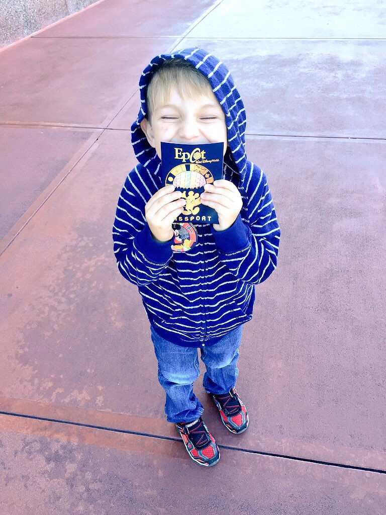 MrJasonRobb's tweet photo. @WDWToday filling out an Epcot passport with my son!! It was a blast!!! #Disney #Epcot #robbsindisney https://t.co/Qkiu1r7NHP
