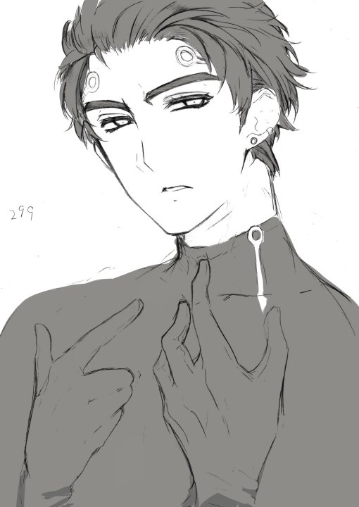 落書き詰め。女の子紫色の目で行こうと思ったけど緑のが似合う気がする。
あと三枚目は盲目キャラでこの髪型だと某しりとりの救世主に見えるけどこのままいこう。付随して四枚目の彼もちょっとあの人に見えるけど許して。