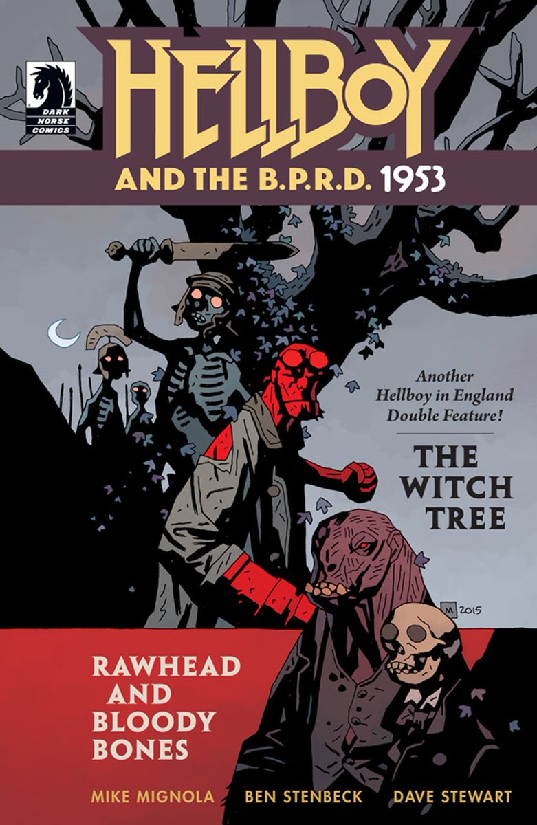 CraveOnline's tweet photo. Exclusive preview of Hellboy and the BPRD: 1953 – The Witch Tree from @DarkHorseComics. https://t.co/6SnUkgE7Qy https://t.co/LsKwIh5A3D