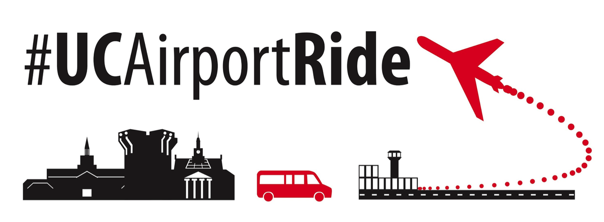 Flying home for Thanksgiving Break? Book a ride to CVG with <a href="/UCStudentGov/">UC Student Government</a>'s UC AirportRide! on.uc.edu/1x5S4hB