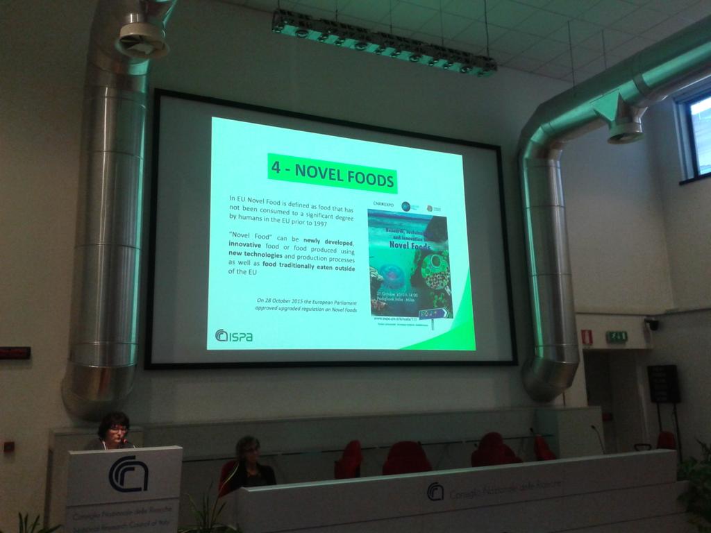 inuovicibi's tweet photo. #Nuovi Cibi a #Expo2015 @cnrxexpo https://t.co/NdqATBgldV