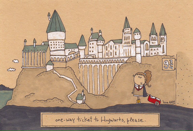 IssaArts's tweet photo. It would be #nice , yes.
#Hogwarts #HarryPotterIllustrated #HarryPotter #HogwartsExpress #magic #issaarts #art https://t.co/8MOrI7ghVU