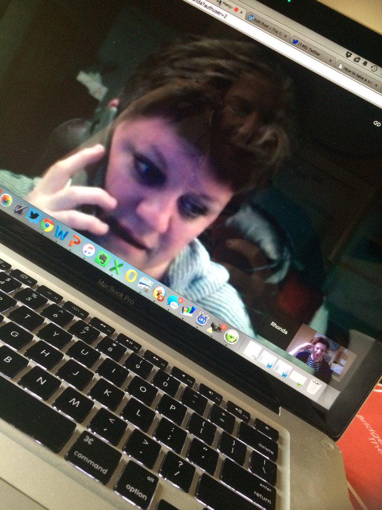 CarissaFiggins's tweet photo. Virtual coffee with my sistah from anutha mistah @rhonda_tomko #freakishlyblessed https://t.co/yepsFPZVVw