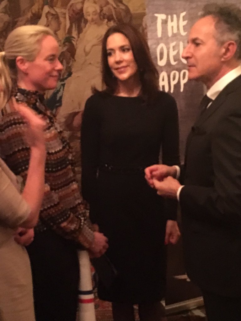 mikedoucleff's tweet photo. Congrats @afrellsen and #maternityf for the human rights prize from @francoiszimeray and Mary, Crown Princess #iese https://t.co/7w4dPNQ1G1