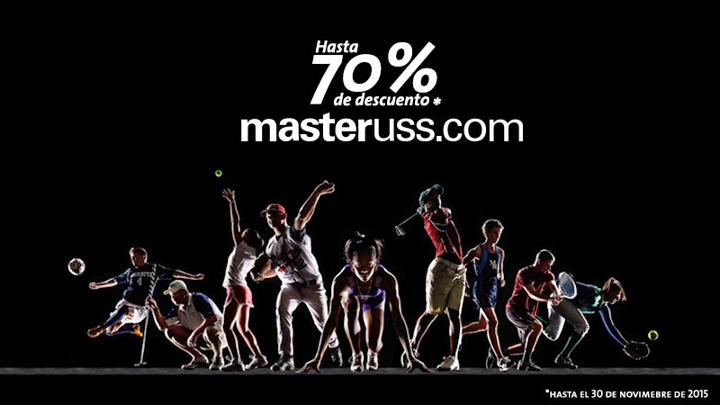 MasterussCom's tweet image. Comenzó el #BlackFriday en masteruss.com
Serán 7 días con descuentos de hasta el 70%

#ArticulosDeportivos