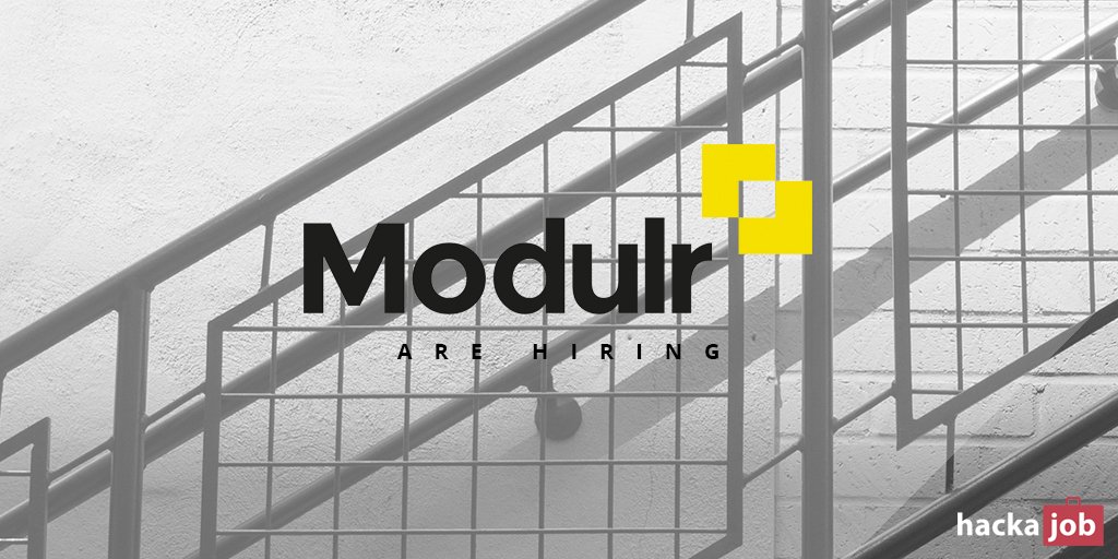 VC-backed <a href="/ModulrFinance/">Modulr</a> want a Snr Java Dev to help them rethink business payments. More: bit.ly/1OnOx5M