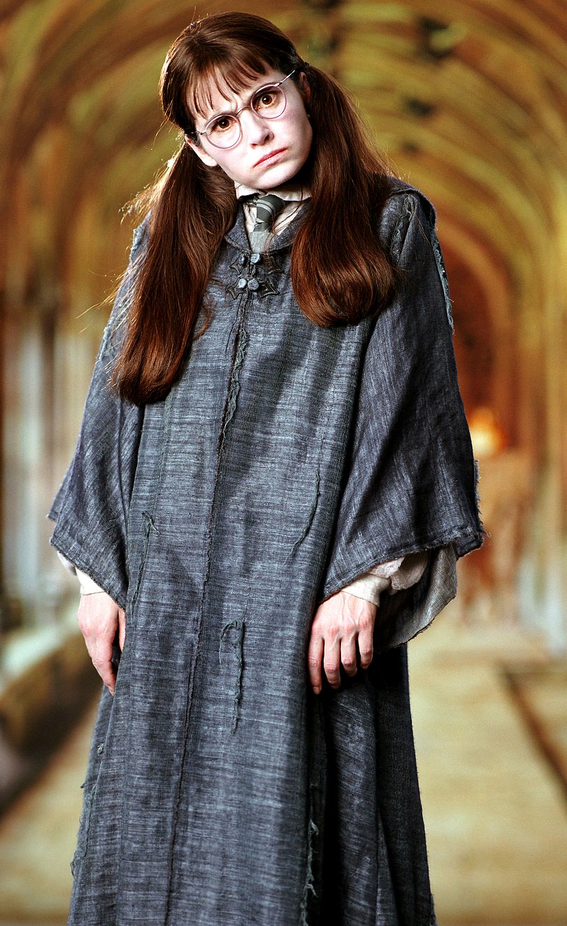 Happy birthday to Shirley Henderson, Moaning Myrtle in the Harry Potter series, who turns 50 yrs old Nov. 24, 2015! 