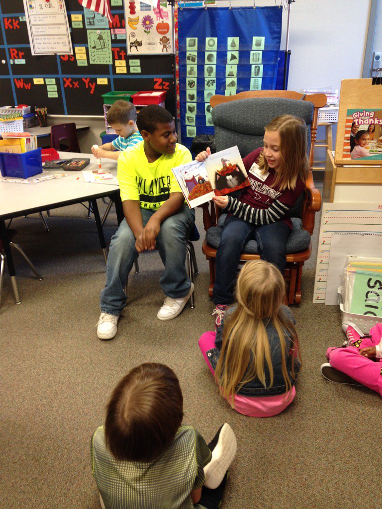 DeenaBevil's tweet photo. Rhinos in Charge!!  Get to have two of my favorite 5th grade rhinos!!#rrepride #rre https://t.co/Z67jQitQoz