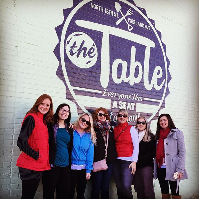tableKY's tweet image. The #TableKY is a great place for a work outing. #Shoutout to the ladies from @scarlethope for joining us for #lunch