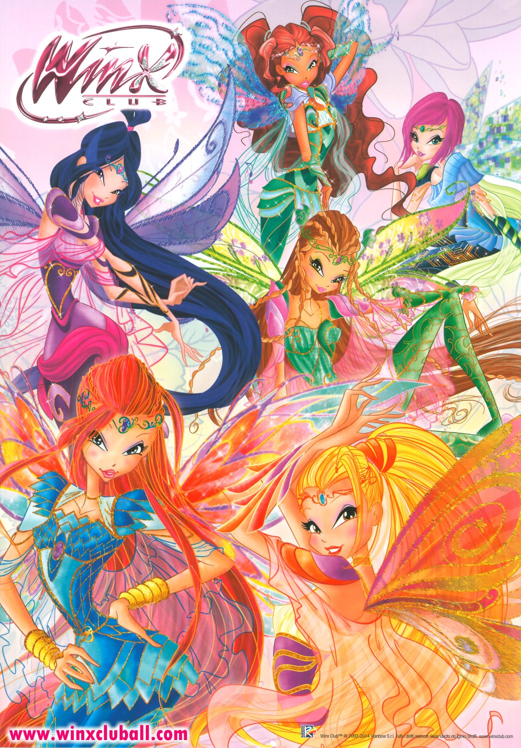 Flora Sirenix 3D hình nền  Winx Club hình nền 43546231  fanpop