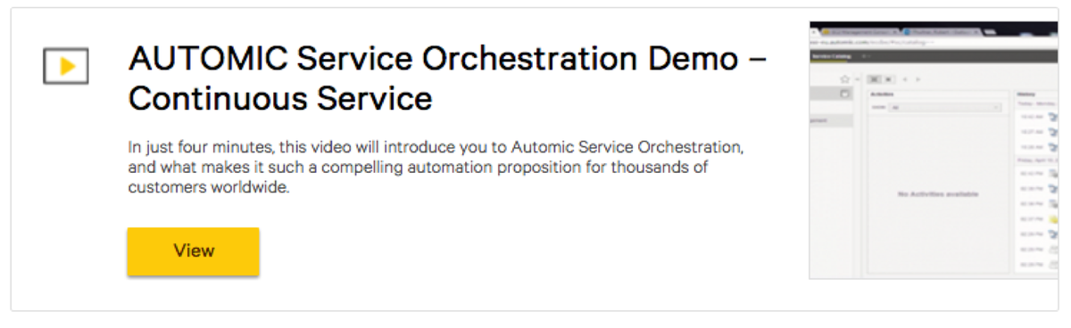 CAAutomation's tweet image. Complete visibility into your disaster recovery process #continuousservice bit.ly/1Idiukl