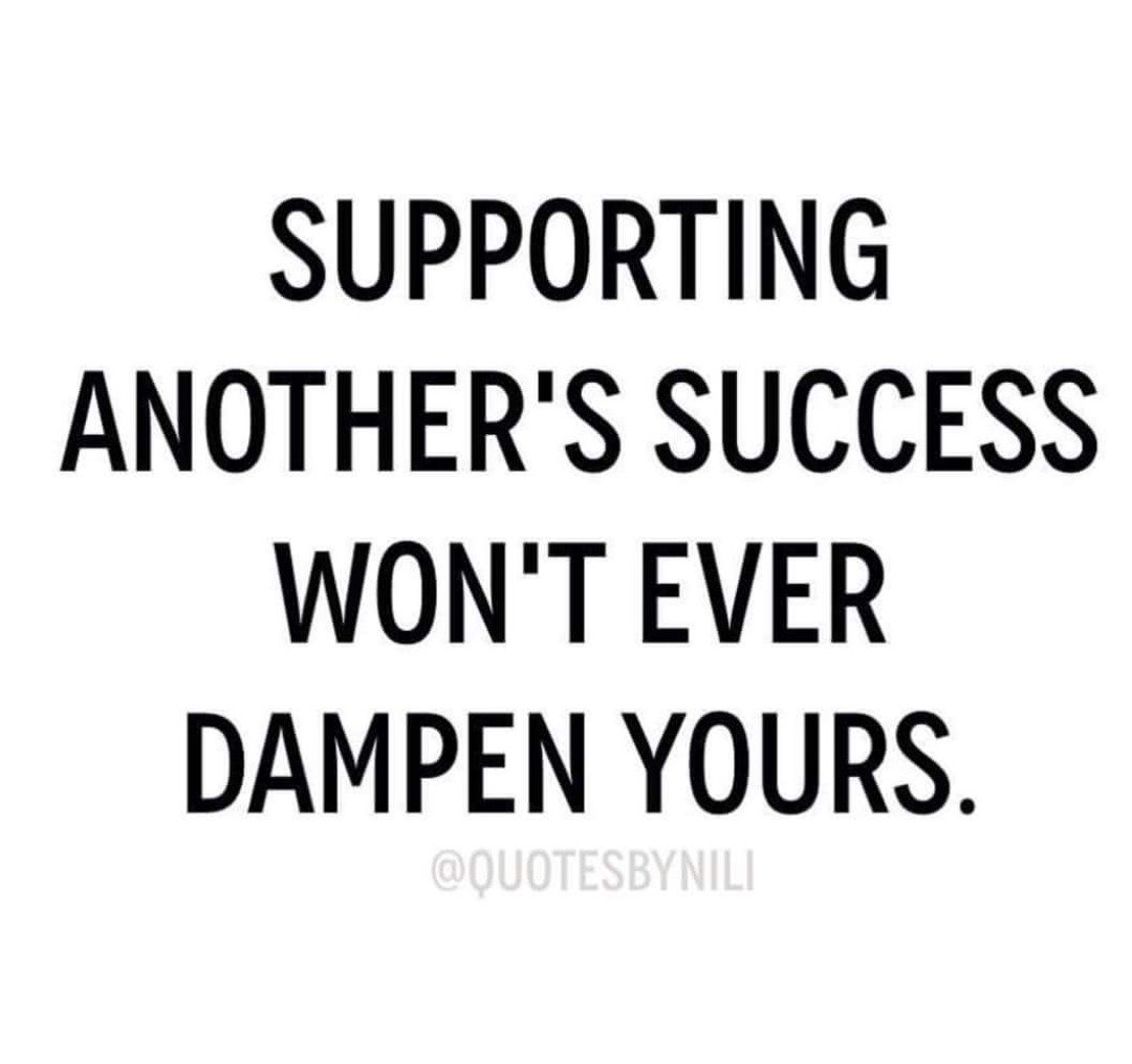Tisha McIver on Twitter "Never Hate on someone else s success No worries Support them and watch God say "You Got Next"