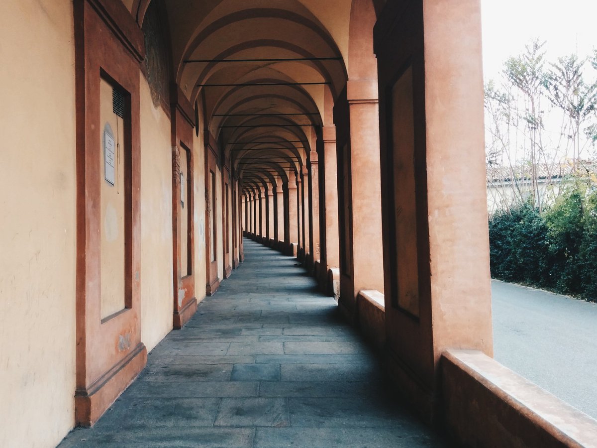 Quattro chilometri di portici attraverso seicentosessantasei archi. Tutti in salita.

#bologna #sanluca #vscocam