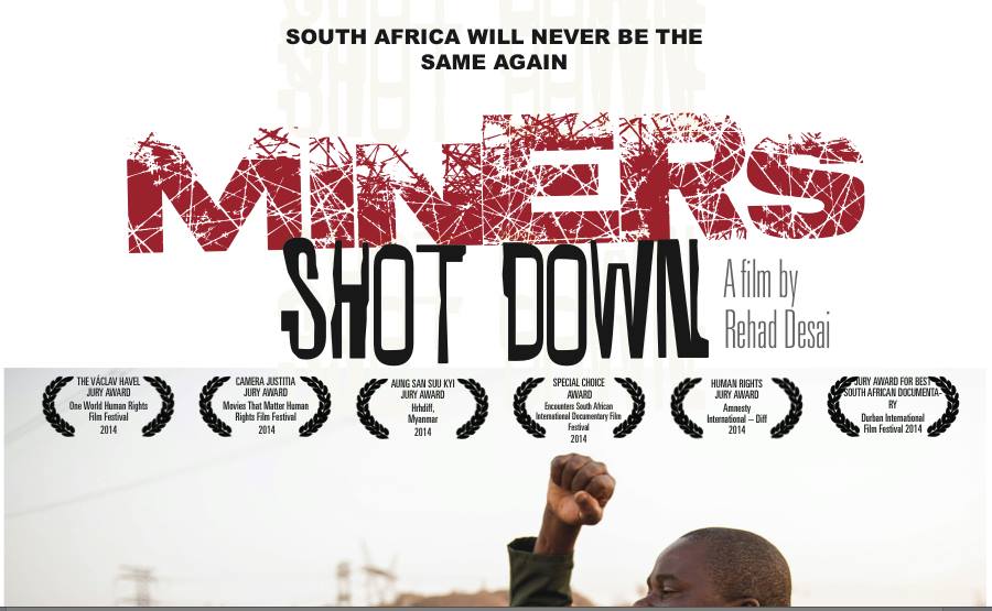 VEntertainment's tweet image. SA doccie #MinersShotDown just won big at the Emmys. We're proud! Keen to check this one out?