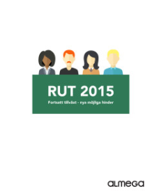 RUT 2015: Fortsatt tillväxt - Nya möjliga hinder <a href="/serviceftgen/">Serviceföretagen</a> <a href="/almegaab/">Almega</a> #rut #svpol almega.se/politik-och-ek…