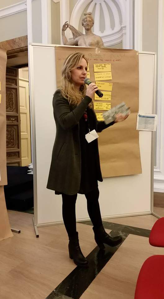 ulrike_i's tweet photo. Eleonora Perotti from Ciape and as well NetWBL expert presenting a new project idea #Erasmusplus4WBL #NetWBL https://t.co/RbfLsL0gG1