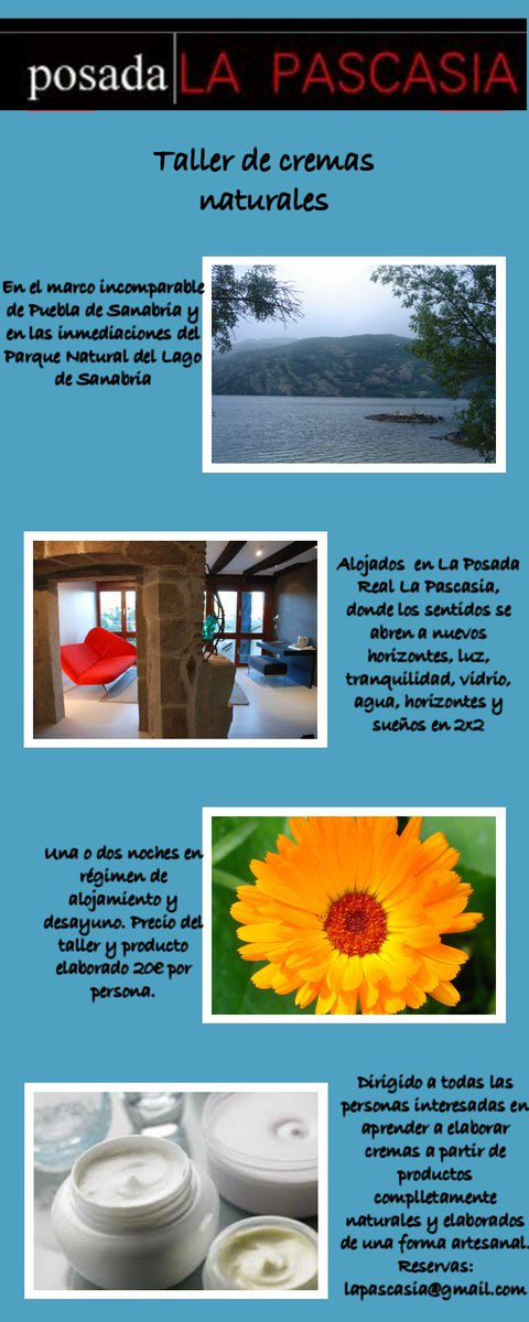 Taller de cremas y ungüentos naturales y artesanales en La Posada Real La Pascasia!!!!
