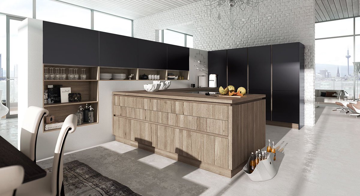 Alno_USA's tweet photo. Loft space design idea by @Alno_USA #loftdesign #lofts #loftkitchen #kitchendesign #kitchendesignideas https://t.co/vU2L5RkTwq