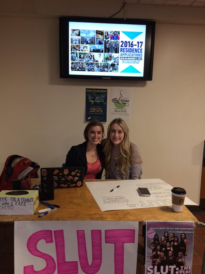 <a href="/stfxuniversity/">StFX University</a> <a href="/StFXAthletics/">StFX Athletics</a> <a href="/TheUOfficial/">StFX Students' Union</a> Visit"Dani"&amp;"Grace" of #SLUTthePlay 3rdF SUB 2day 2 win tix <a href="/TheatreAnt/">TheatreAntigonish</a>