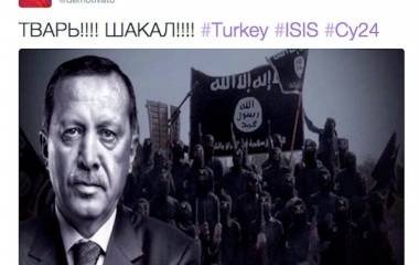 Rusya'da sosyal medya gündemi
"Sırtımızdan bıçaklandık"
"Terörist Türkiye "