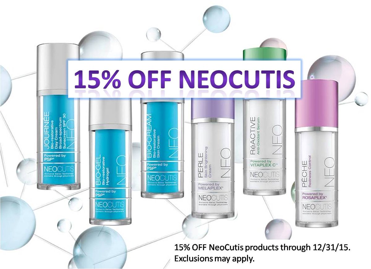 DavidGreenMD's tweet photo. 15% OFF ALL @Neocutis https://t.co/kuHYOCdHiq