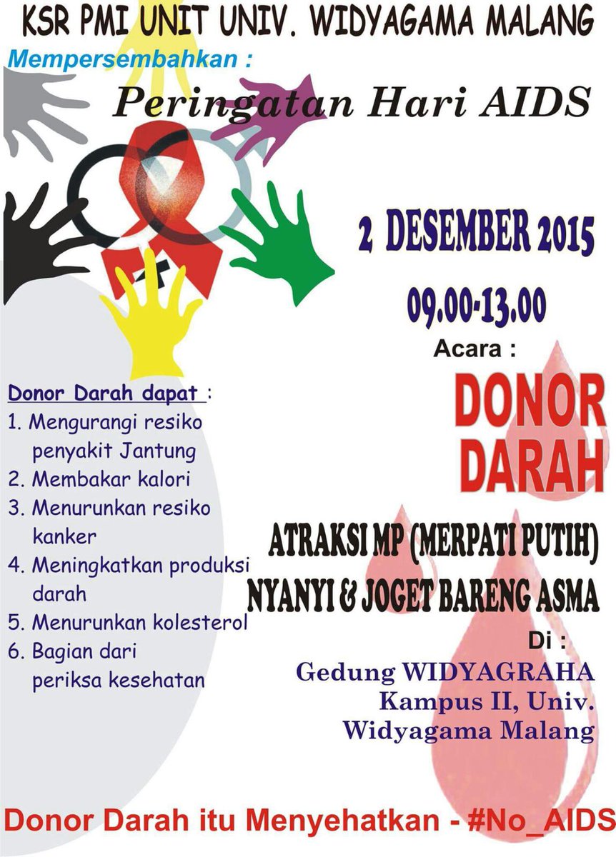 #INFO #Dondar #Malang | 2 desember 2015 | Gd. Widyagraha, kampus II, Univ. Widyagama, Malang | via@june3gi