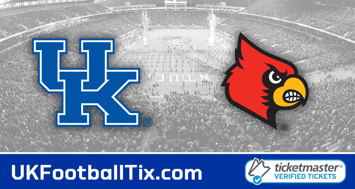 UKTix's tweet photo. At this time, only a limited number of tix remain for @UKFootball's game vs. Louisville.

https://t.co/HR3XrSysTZ https://t.co/hDDXkwiJV2