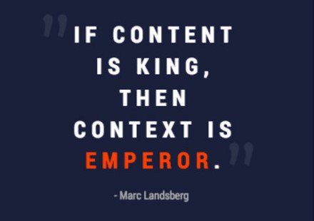 CreateOneLoop's tweet image. If #ContentIsKing, Then #Context Is #Emperor
hubs.ly/H01r25l0